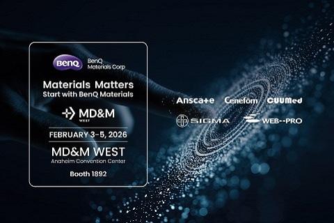BenQ Materials Unveils Next-Generation Healthcare Solutions at MD&M 2026, Bridging Advanced Material Science and Patient Care