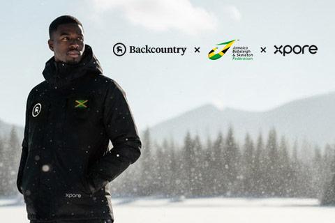 Xpore 攜手 Backcountry 助力牙買加雪橇隊前進世界頂尖運動殿堂 全球首創 e2cycle 電子廢棄物再造永續制服 震撼亮相